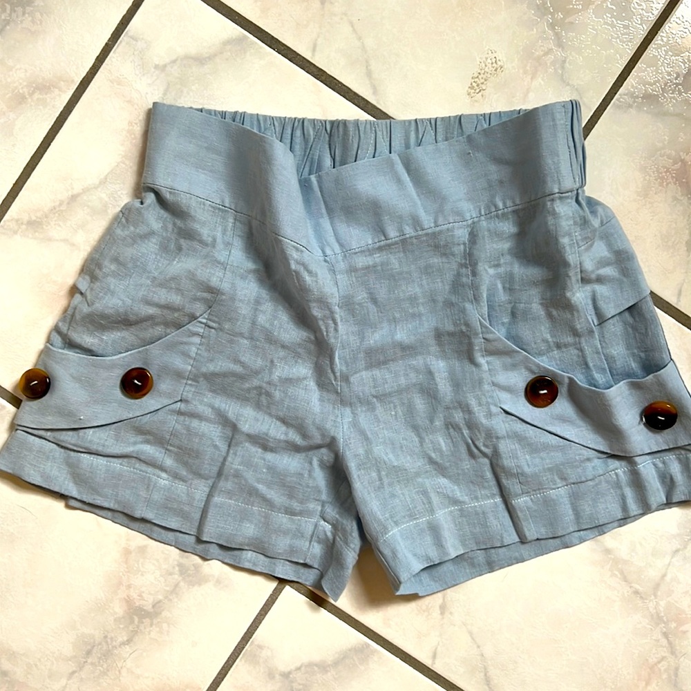 VixPaulaHermanny linen shorts, size S